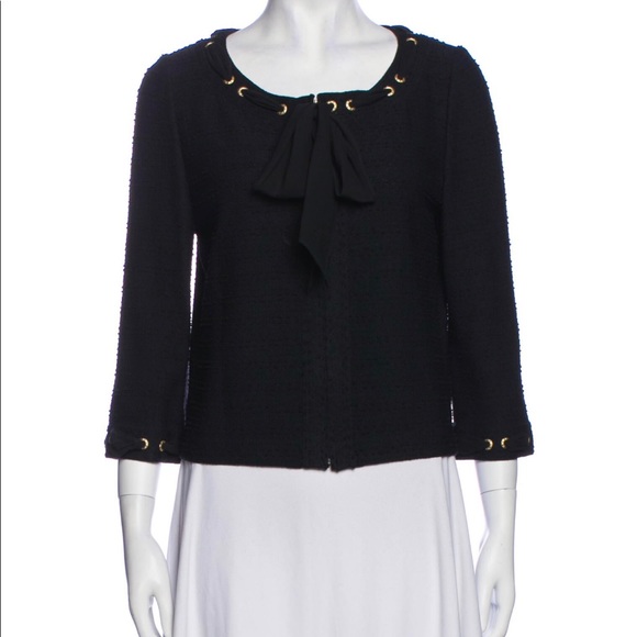 St. John Collection Black Evening Jacket - Picture 4 of 6